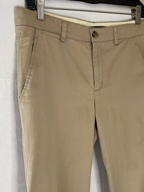 Vince Chino Khaki Pant Trousers Tan Brown Size 6